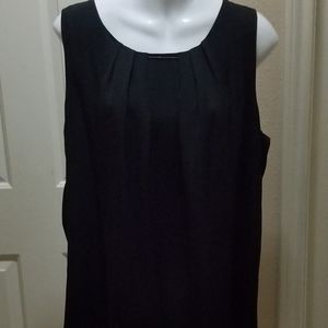 Black Sleeveless Blouse
